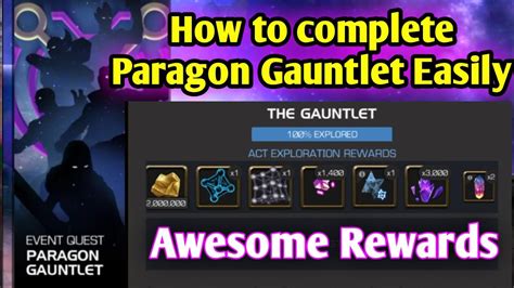 Paragon Gauntlet .